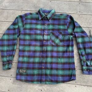 The Vermont company tartan plaid flannel shirt